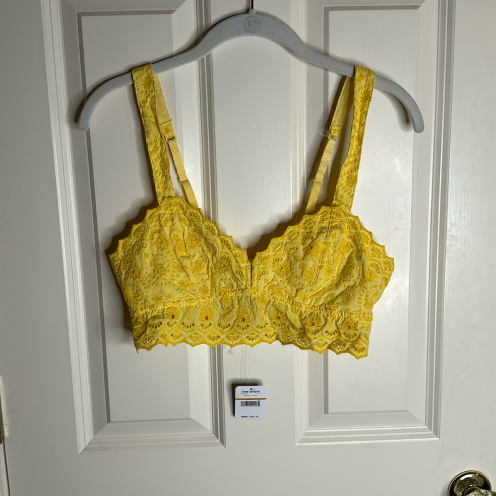 NWT Free People Sunny Lace Bralette